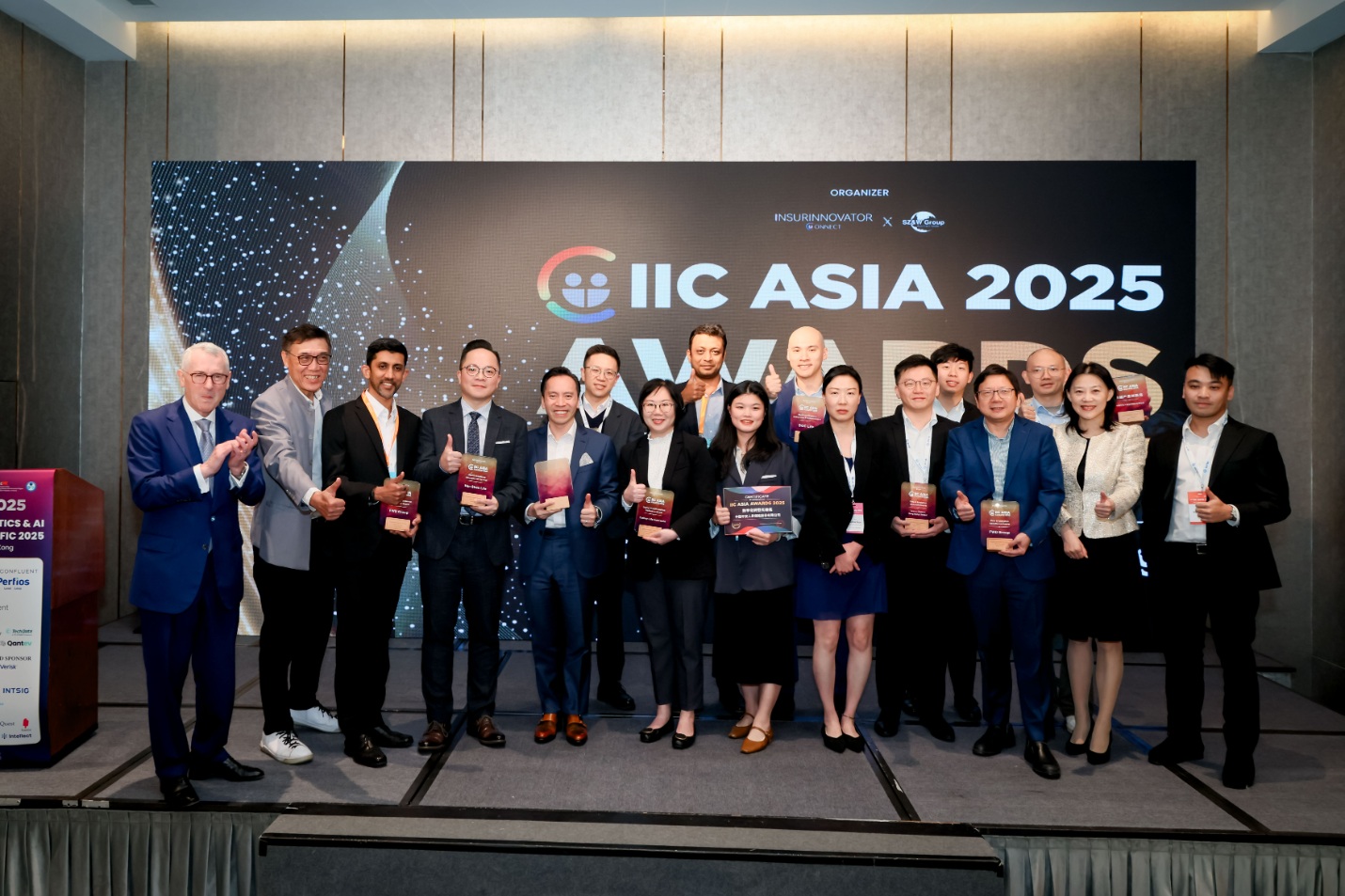 IIC Asia Awards 2025 Hong Kong ceremony group photo